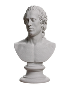Portrait of Nicolai Abraham Abildgaard Marble Stone collectible bust