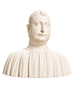 Portrait of Niccolo Strozzi Ivory White collectible bust