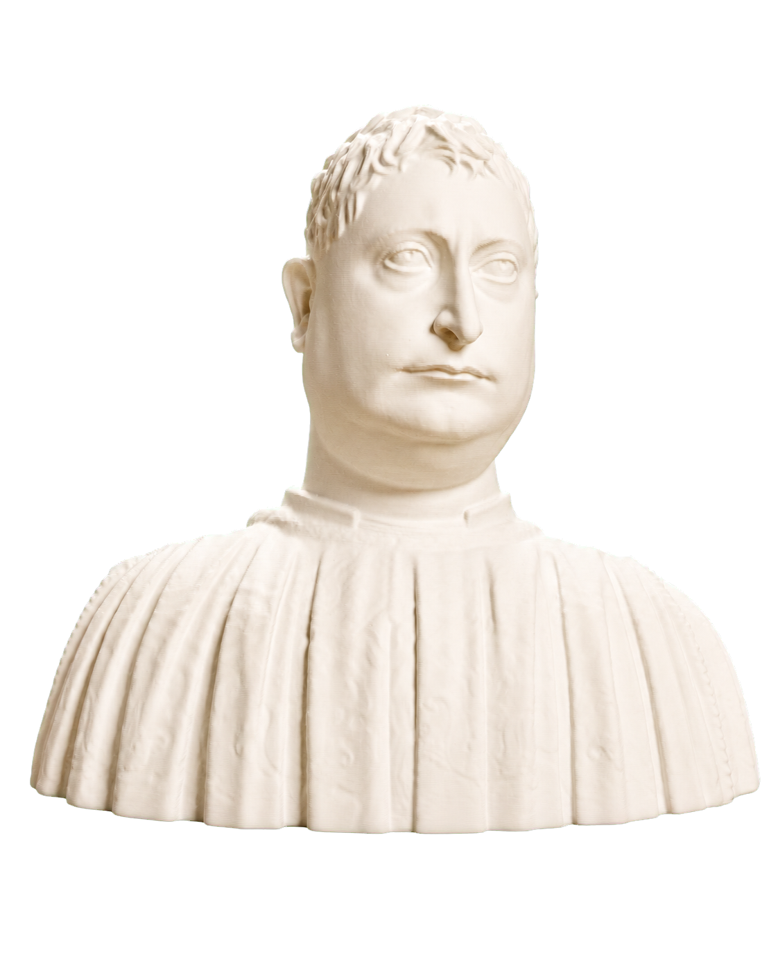Portrait of Niccolo Strozzi Ivory White collectible bust