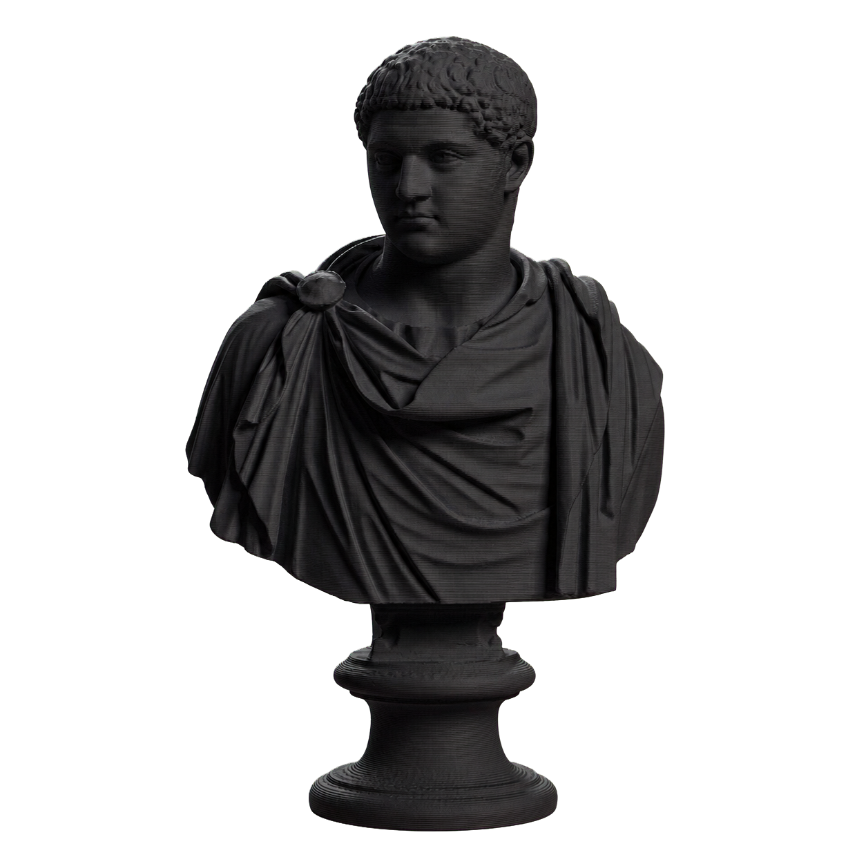 Geta Charcoal Black collectible bust