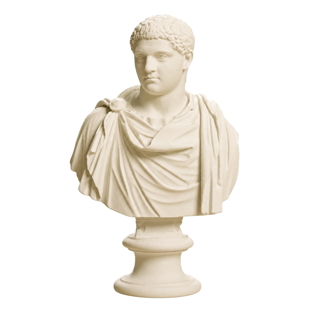 Geta Ivory White collectible bust