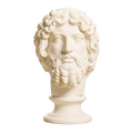 Bearded Deity Zeus Ivory White collectible bust