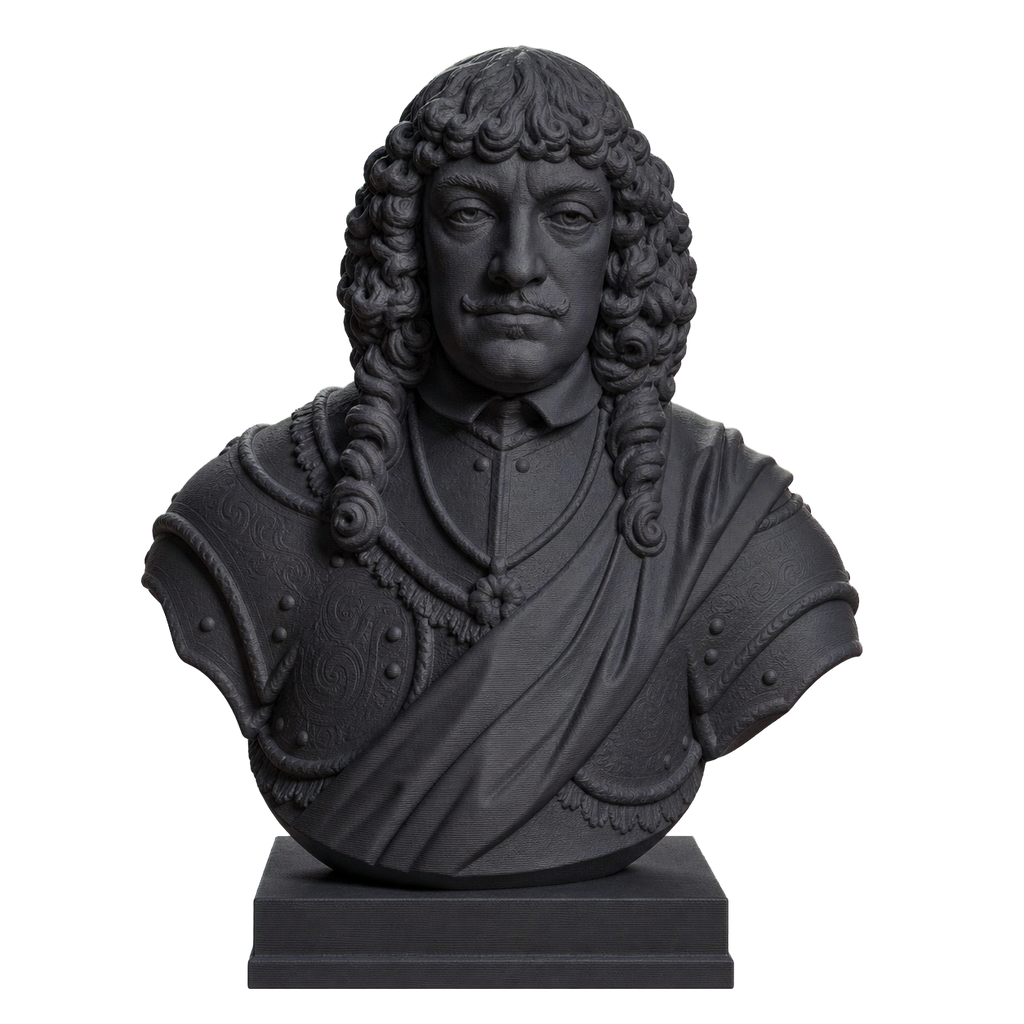 Johan II Kasimir Charcoal Black collectible bust