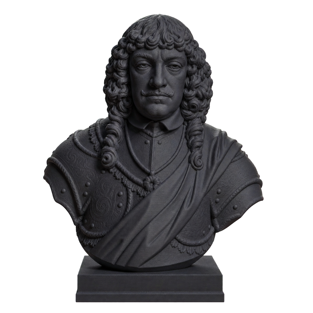 Johan II Kasimir Charcoal Black collectible bust