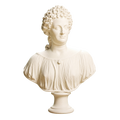 Queen Kristina of Sweden Ivory White collectible bust