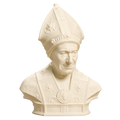 Portrait of Bishop Leonardo Salutati Ivory White collectible bust