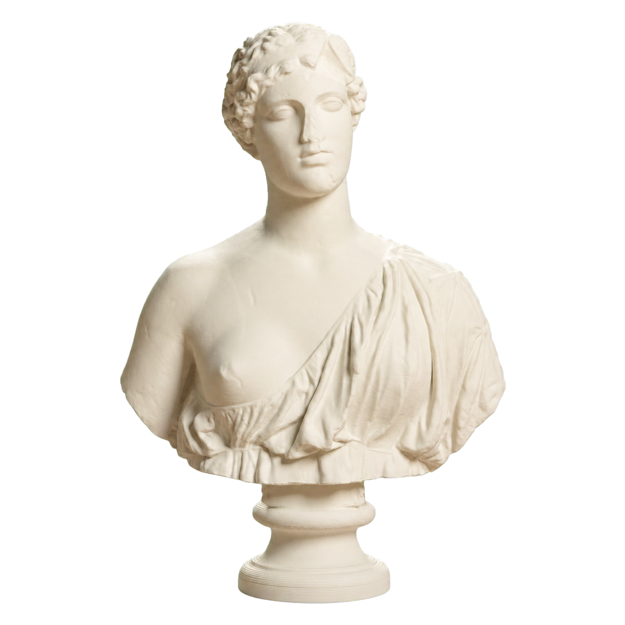 Bust of a woman The Oxford Bust Ivory White collectible bust