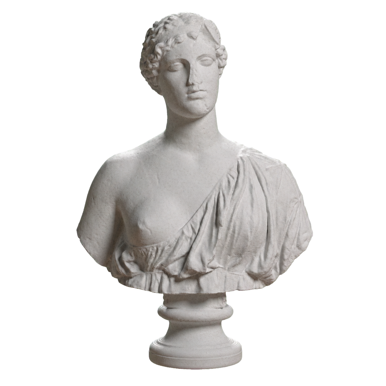 Bust of a woman The Oxford Bust Marble Stone collectible bust