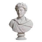 Portrait of Marcus Aurelius as a young man Marble Stone collectible bust