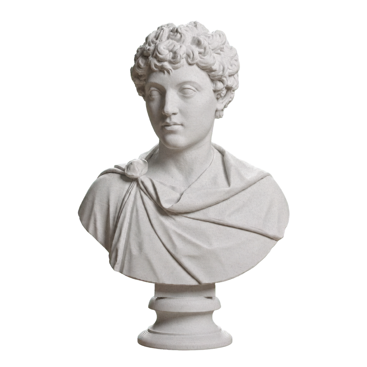 Portrait of Marcus Aurelius as a young man Marble Stone collectible bust