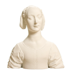 Portrait of Marietta Strozzi Ivory White collectible bust