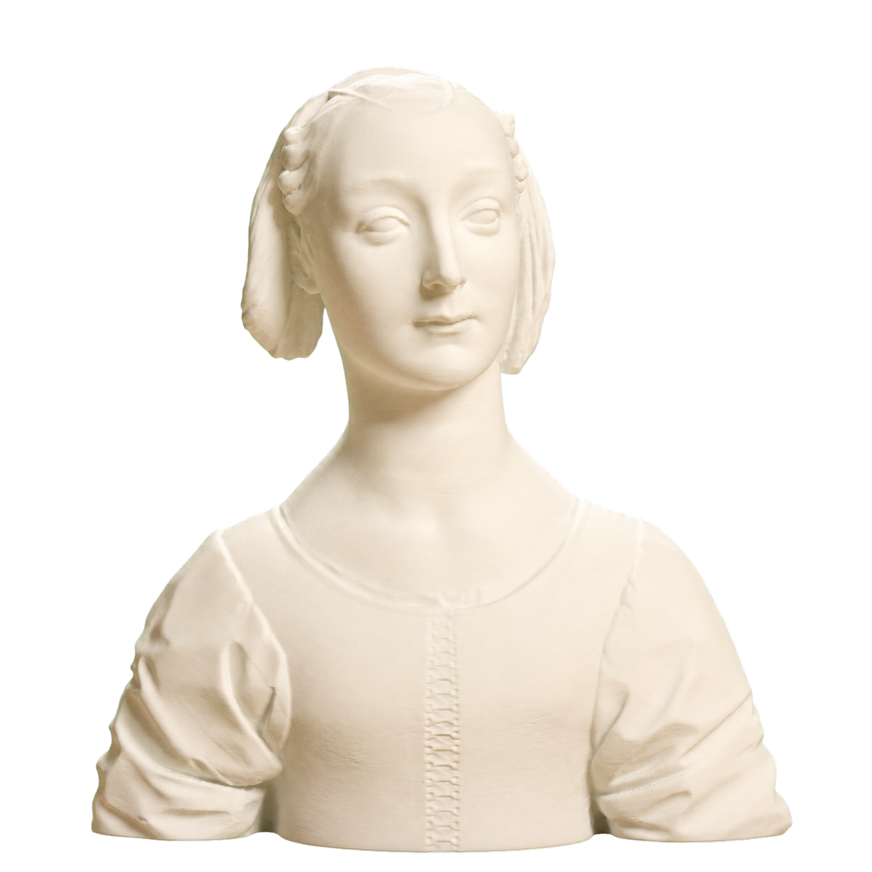 Portrait of Marietta Strozzi Ivory White collectible bust