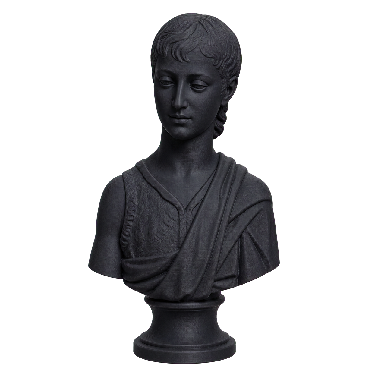 John the Baptist as a boy Charcoal Black collectible bust