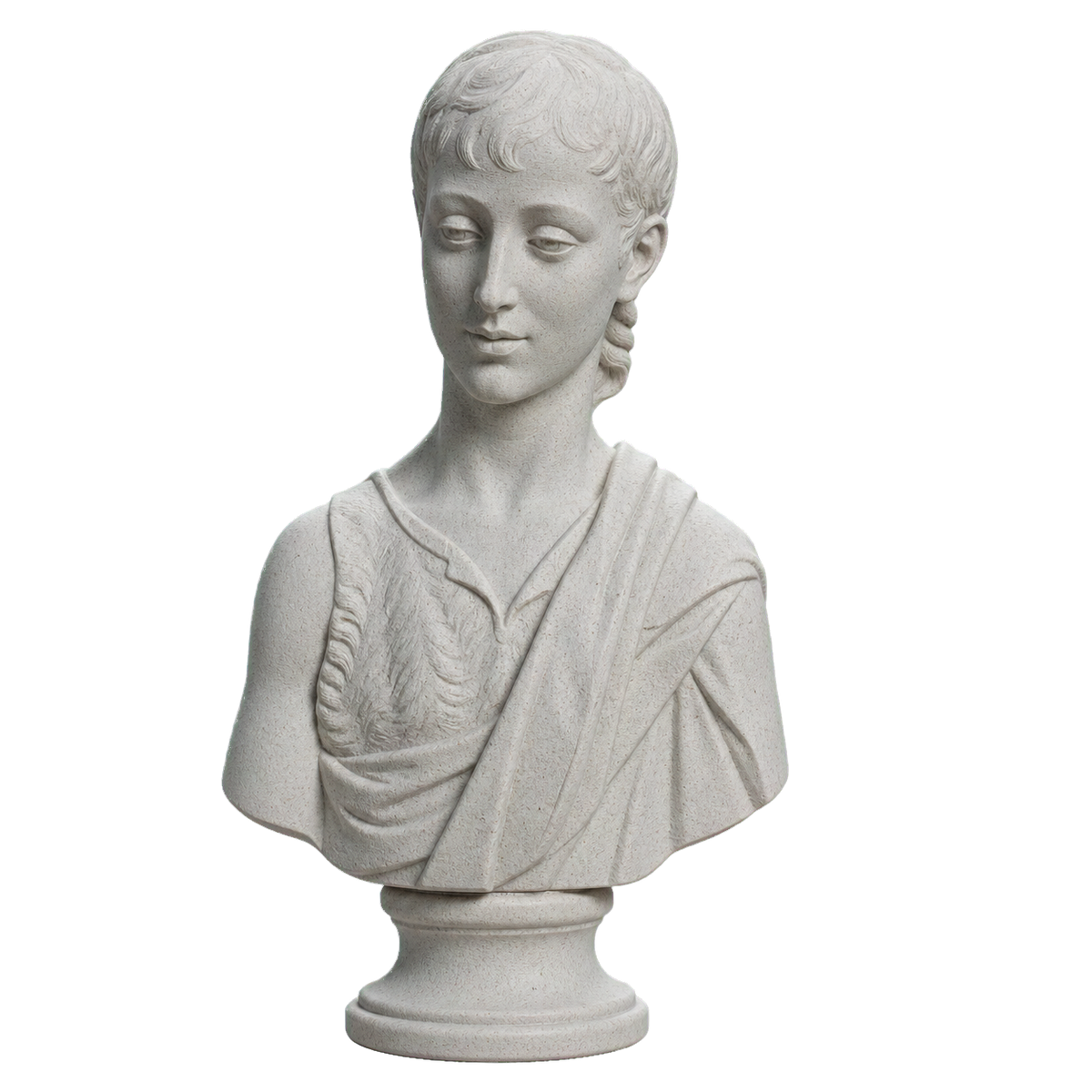 John the Baptist as a boy Marble Stone collectible bust