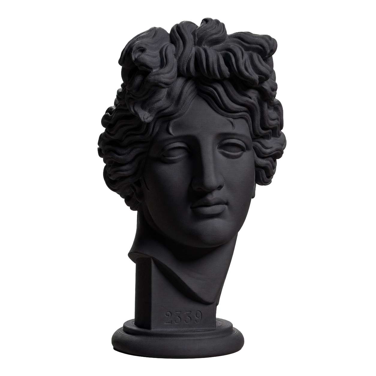 Apollo Giustiniani Charcoal Black collectible bust