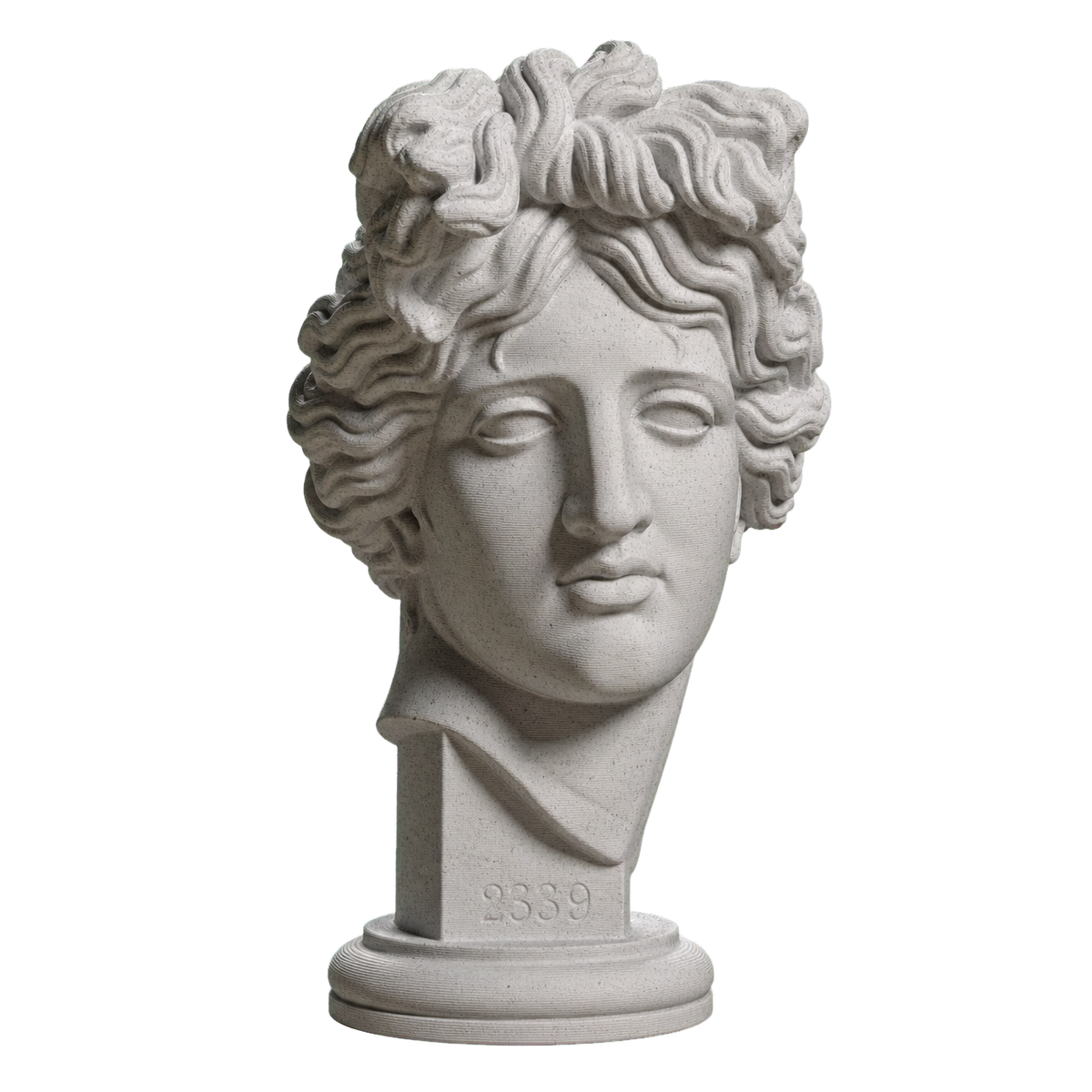 Apollo Giustiniani Marble Stone collectible bust