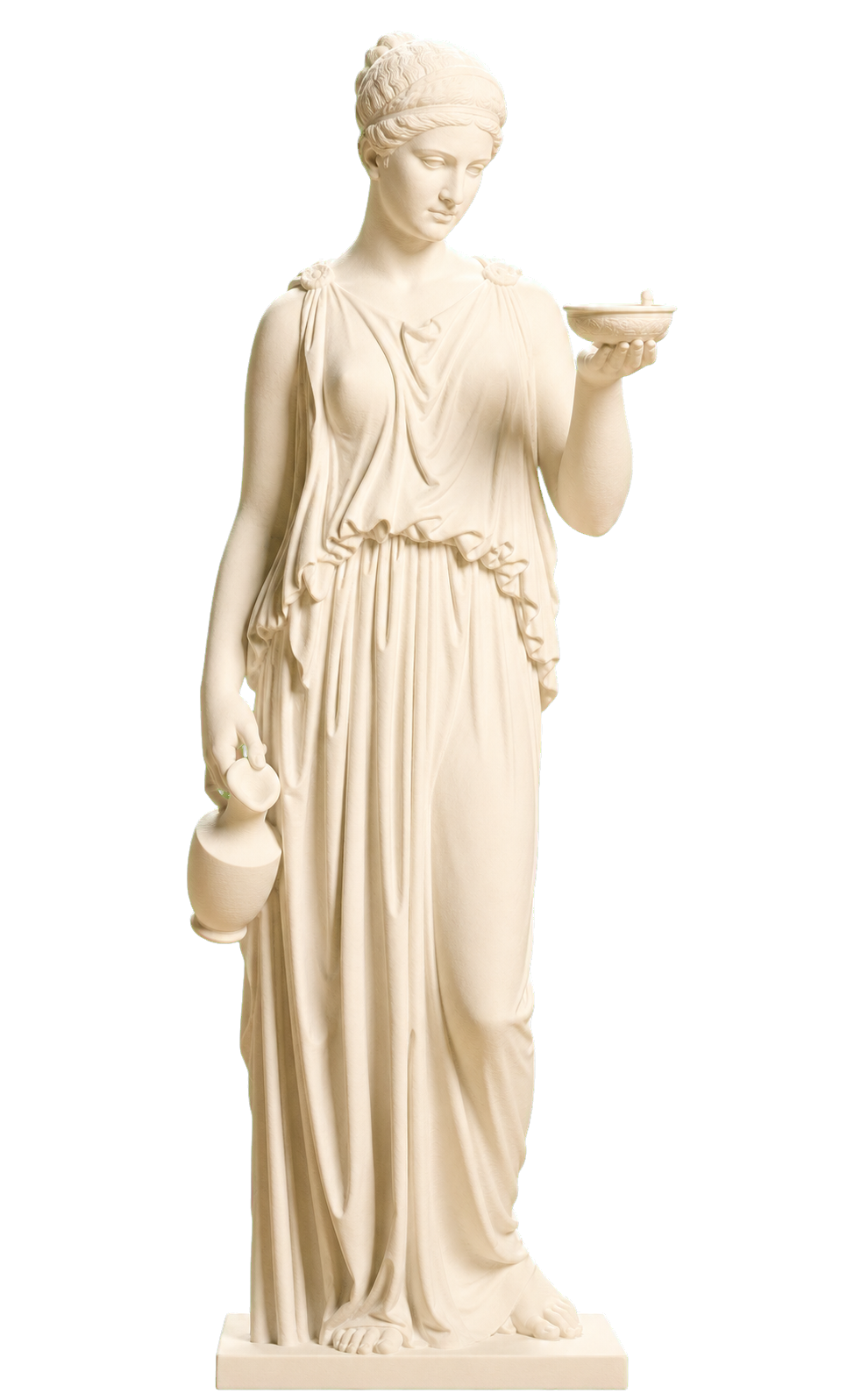 Hebe Ivory White collectible bust