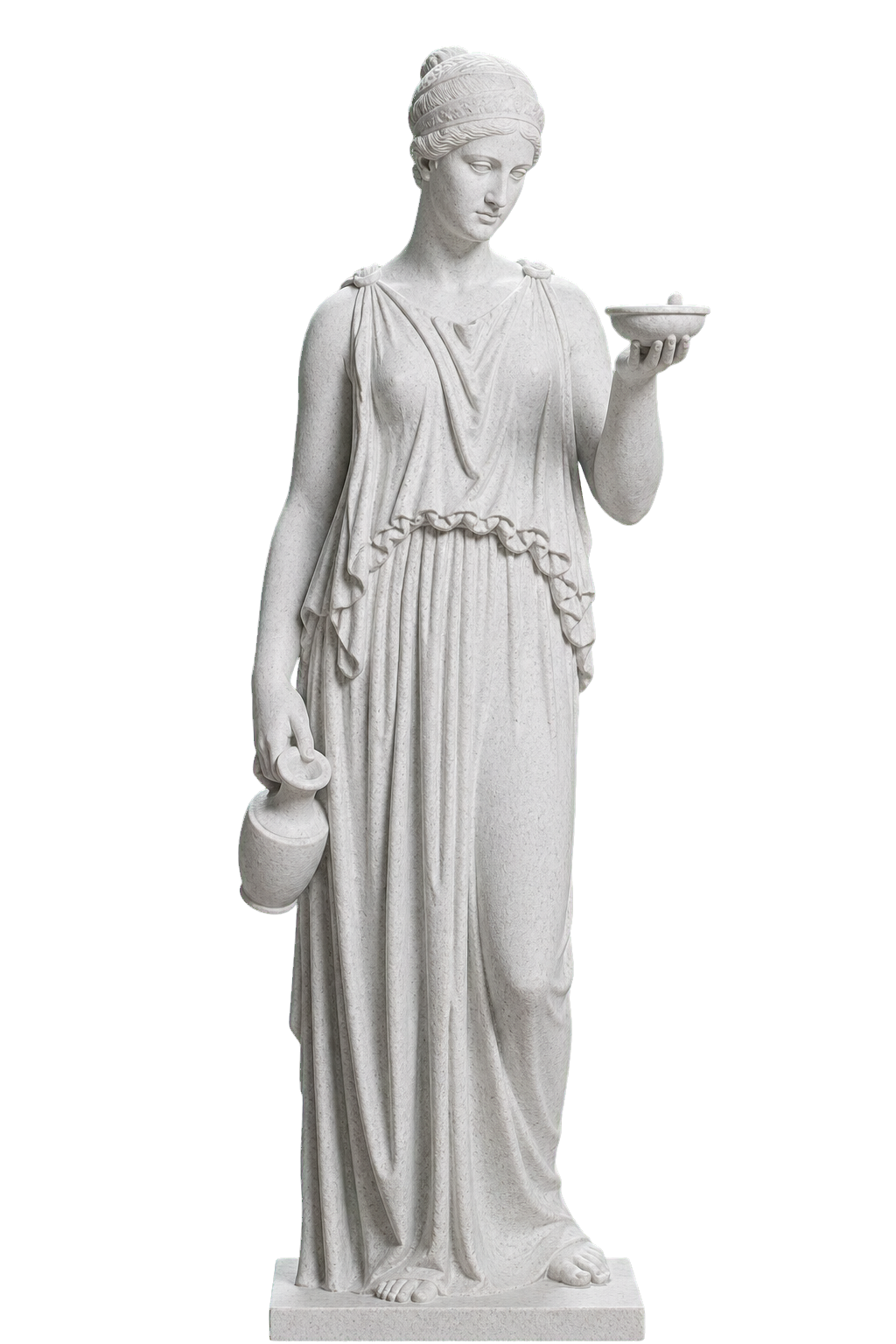 Hebe Marble Stone collectible bust