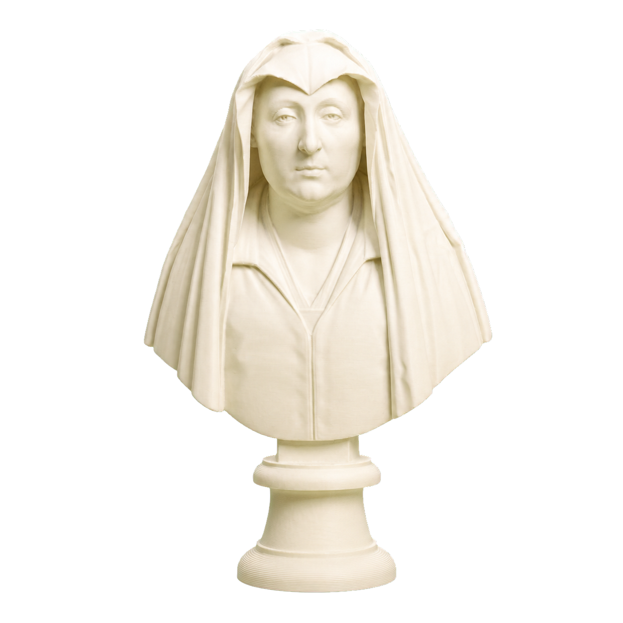 Bust of Camilla Barbadori Ivory White collectible bust