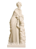Polyhymnia Ivory White collectible bust