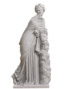 Polyhymnia Marble Stone collectible bust