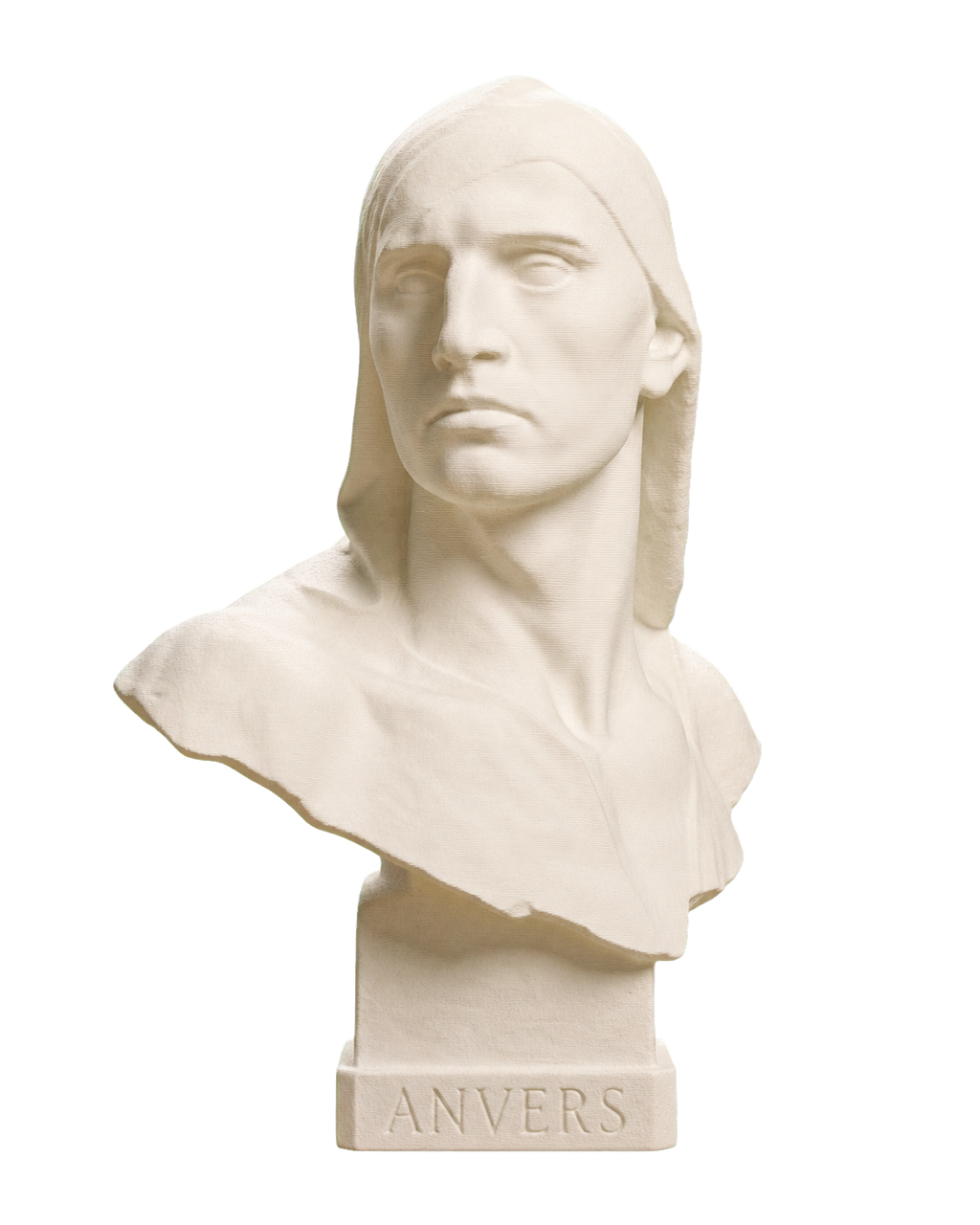 Anvers (Antwerp) Ivory White collectible bust