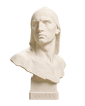 Anvers (Antwerp) Ivory White collectible bust