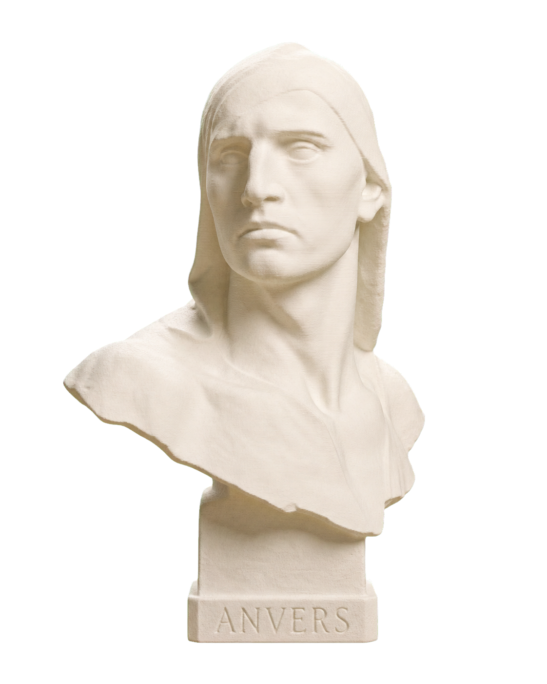 Anvers (Antwerp) Ivory White collectible bust