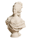 Portrait of Marie Antoinette (1755-93) Ivory White collectible bust