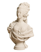 Portrait of Marie Antoinette (1755-93) Ivory White collectible bust
