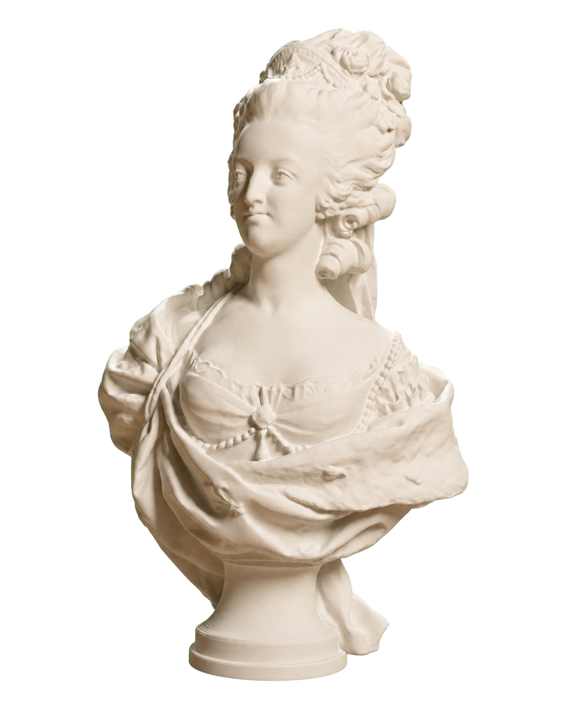 Portrait of Marie Antoinette (1755-93) Ivory White collectible bust