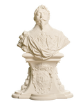 Gustav II Adolf King of Sweden Ivory White collectible bust