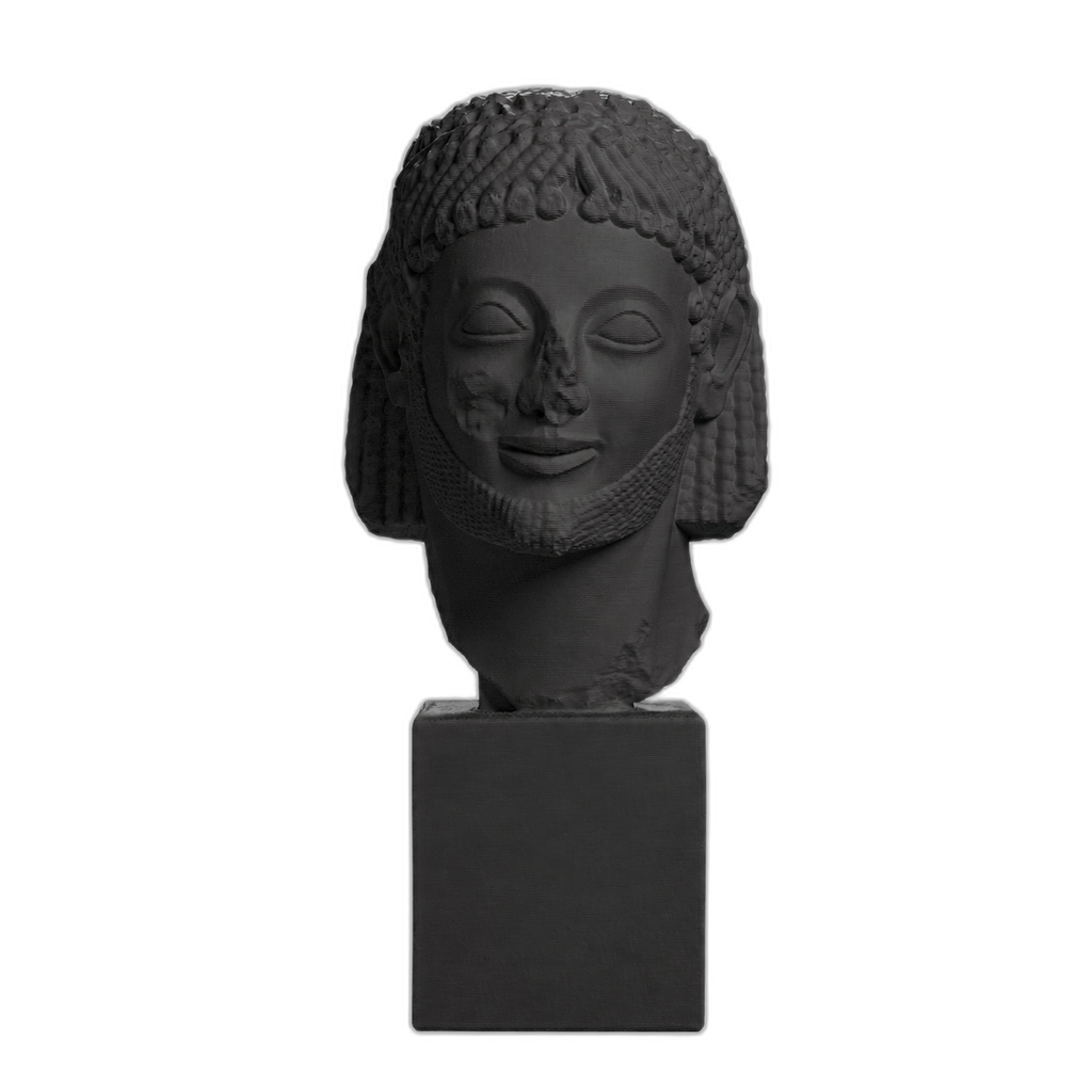 The Rampin Rider Charcoal Black collectible bust