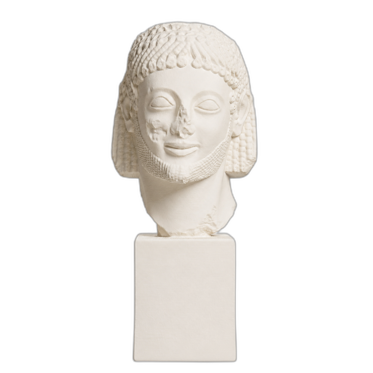 The Rampin Rider Ivory White collectible bust