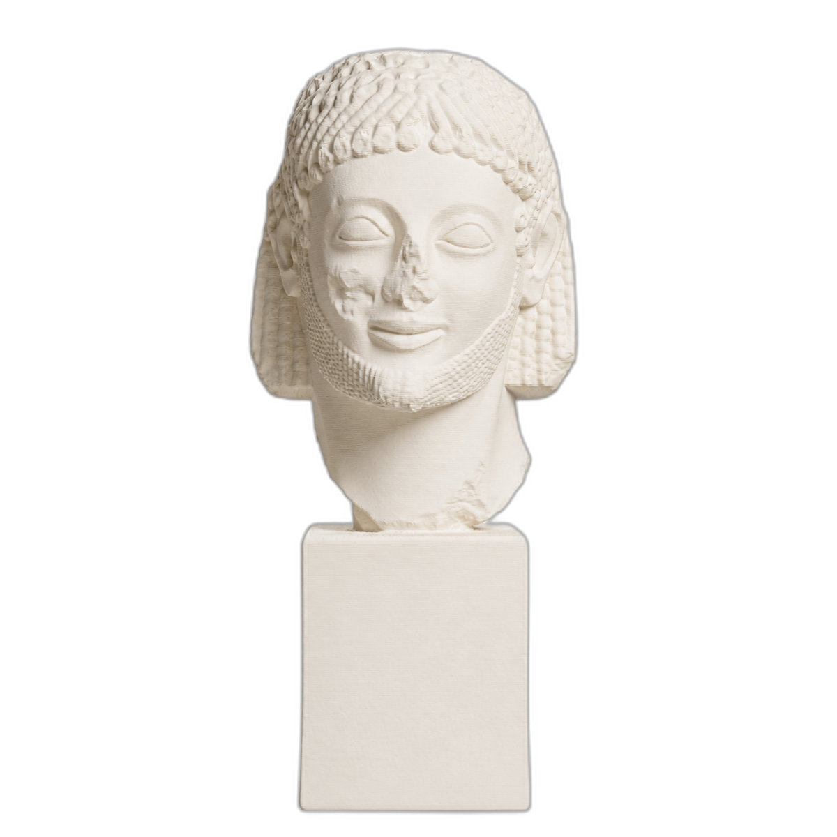 The Rampin Rider Ivory White collectible bust