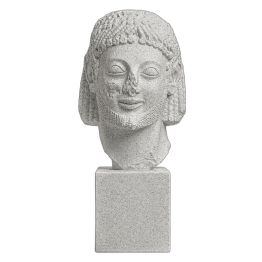 The Rampin Rider Marble Stone collectible bust
