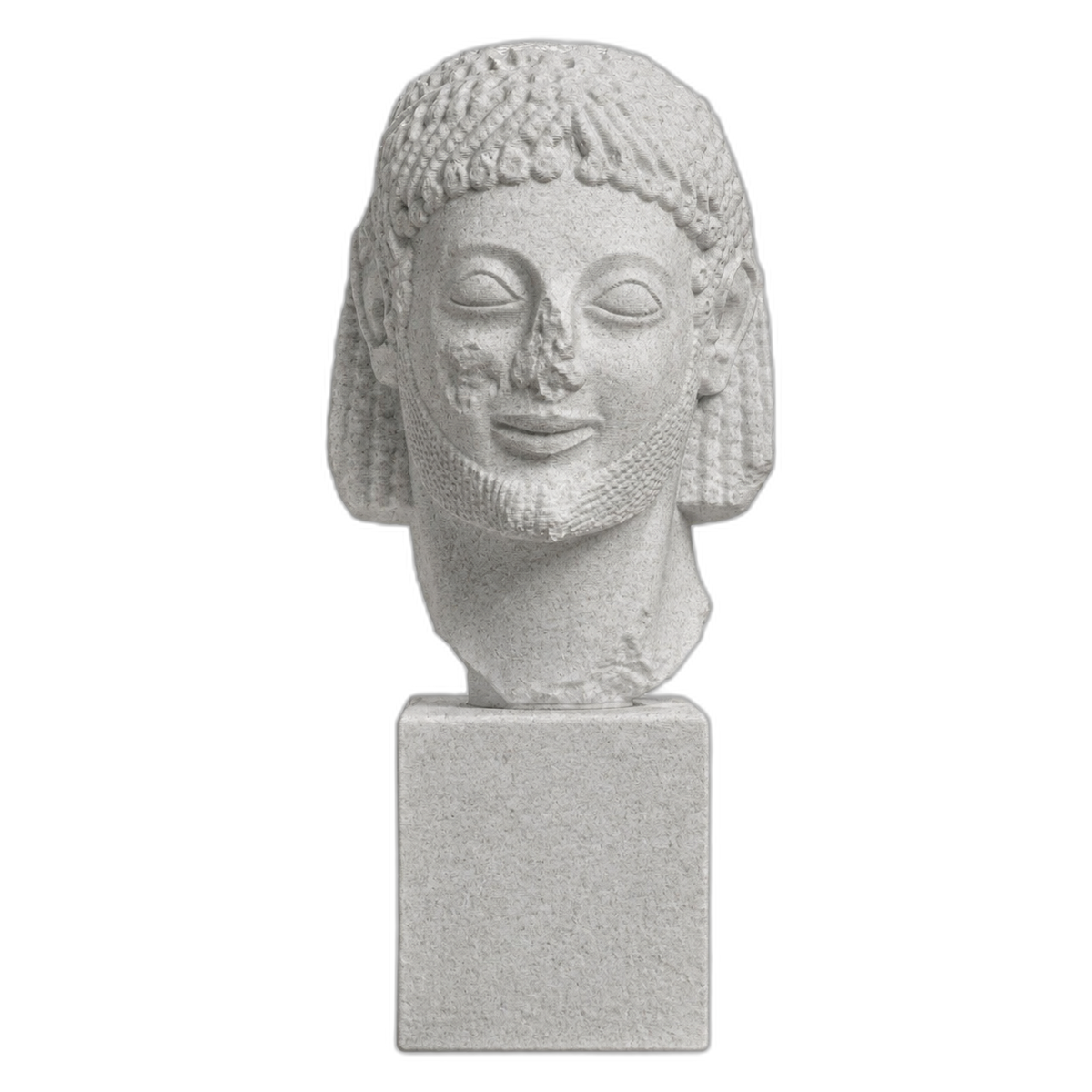 The Rampin Rider Marble Stone collectible bust