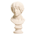 Portrait of a girl Minatia Polla Ivory White collectible bust