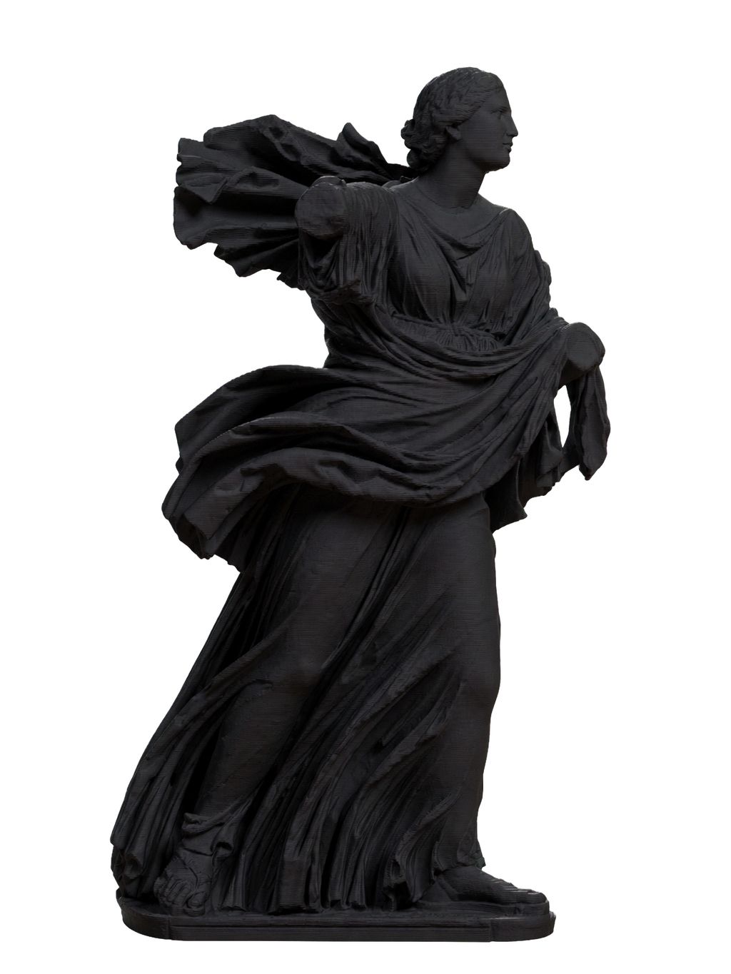 The Chiaramonti Niobid Charcoal Black collectible bust