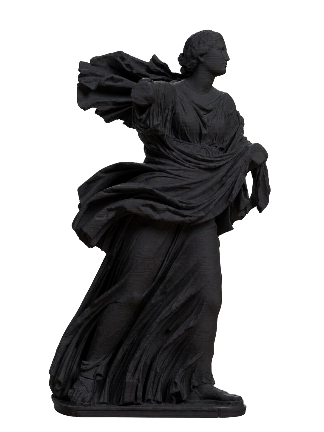 The Chiaramonti Niobid Charcoal Black collectible bust