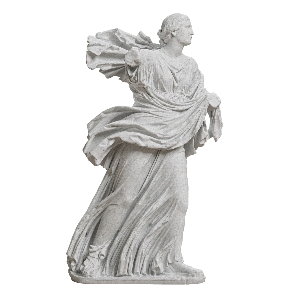 The Chiaramonti Niobid Marble Stone collectible bust