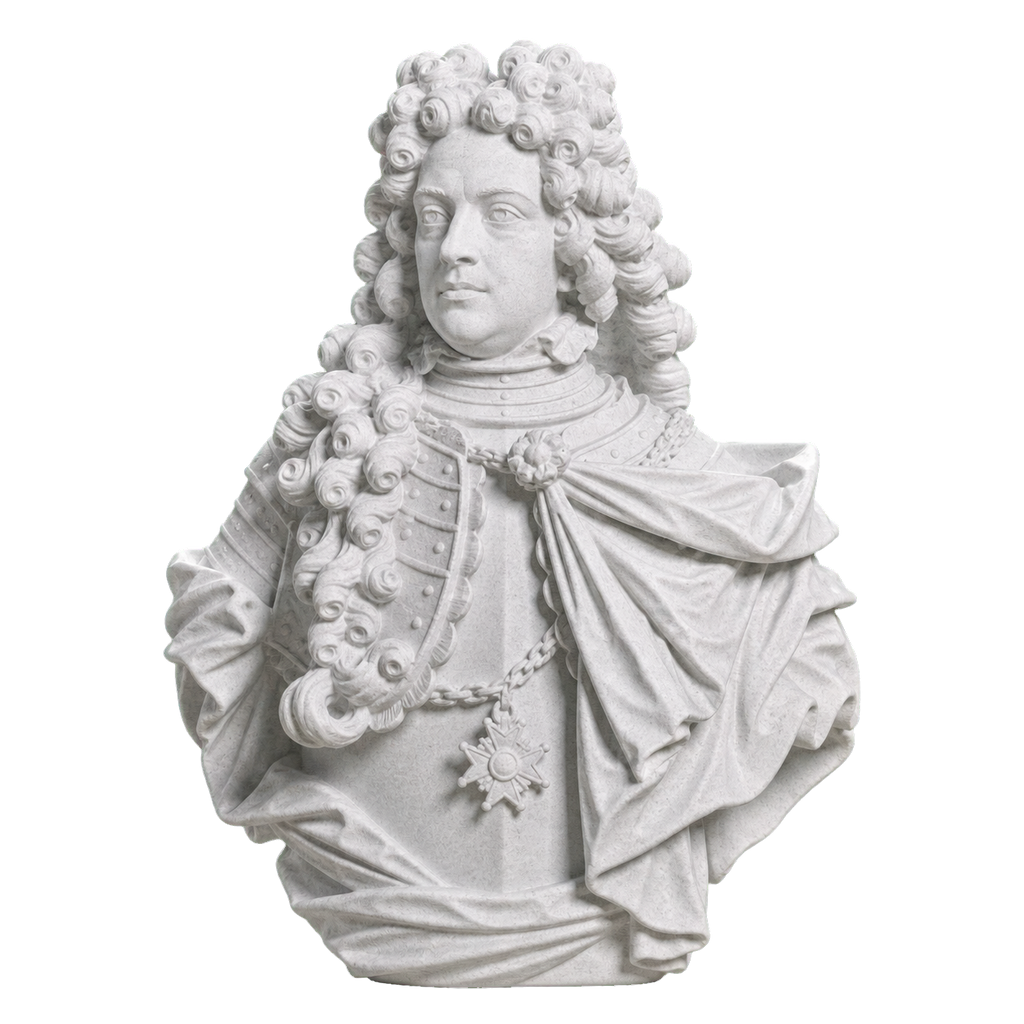 Captain Moritz Hartmann Marble Stone collectible bust