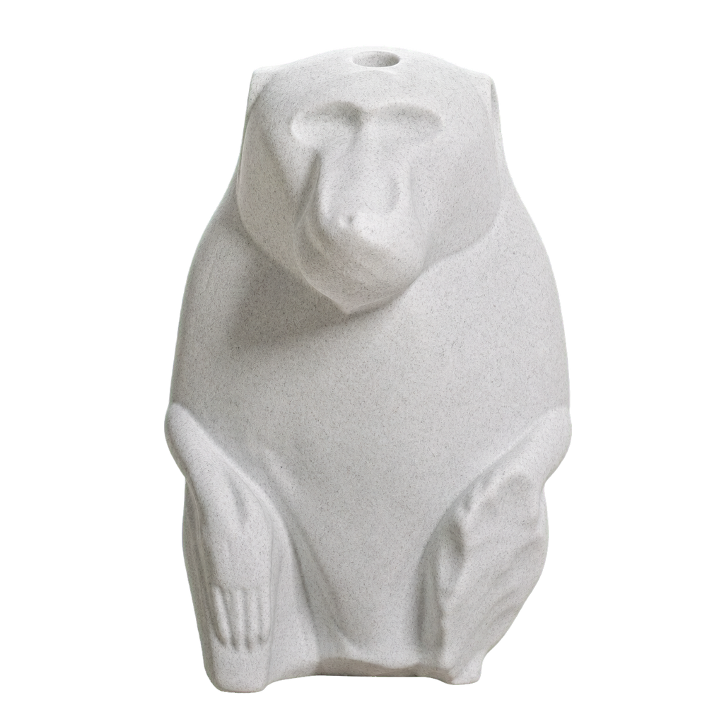 Statuette of a Baboon Marble Stone collectible bust