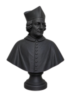 Portrait of a Cardinal Charcoal Black collectible bust