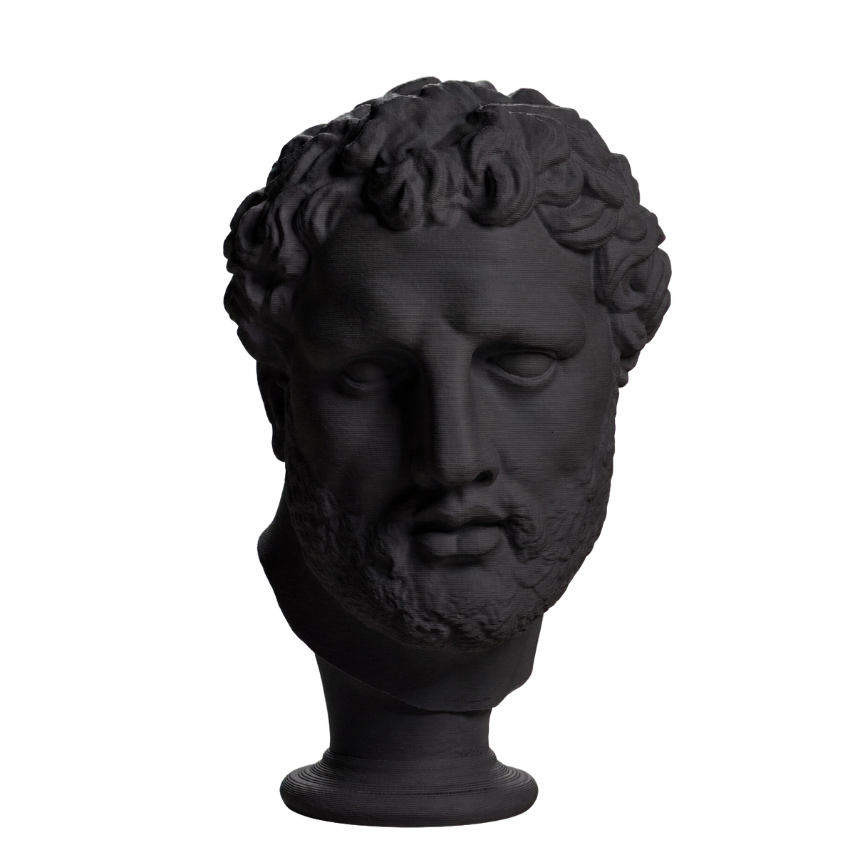 Head Charcoal Black collectible bust