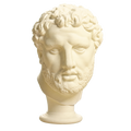 Head Ivory White collectible bust