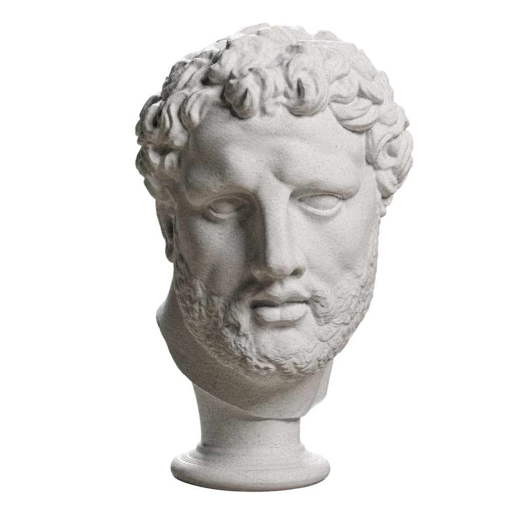 Head Marble Stone collectible bust