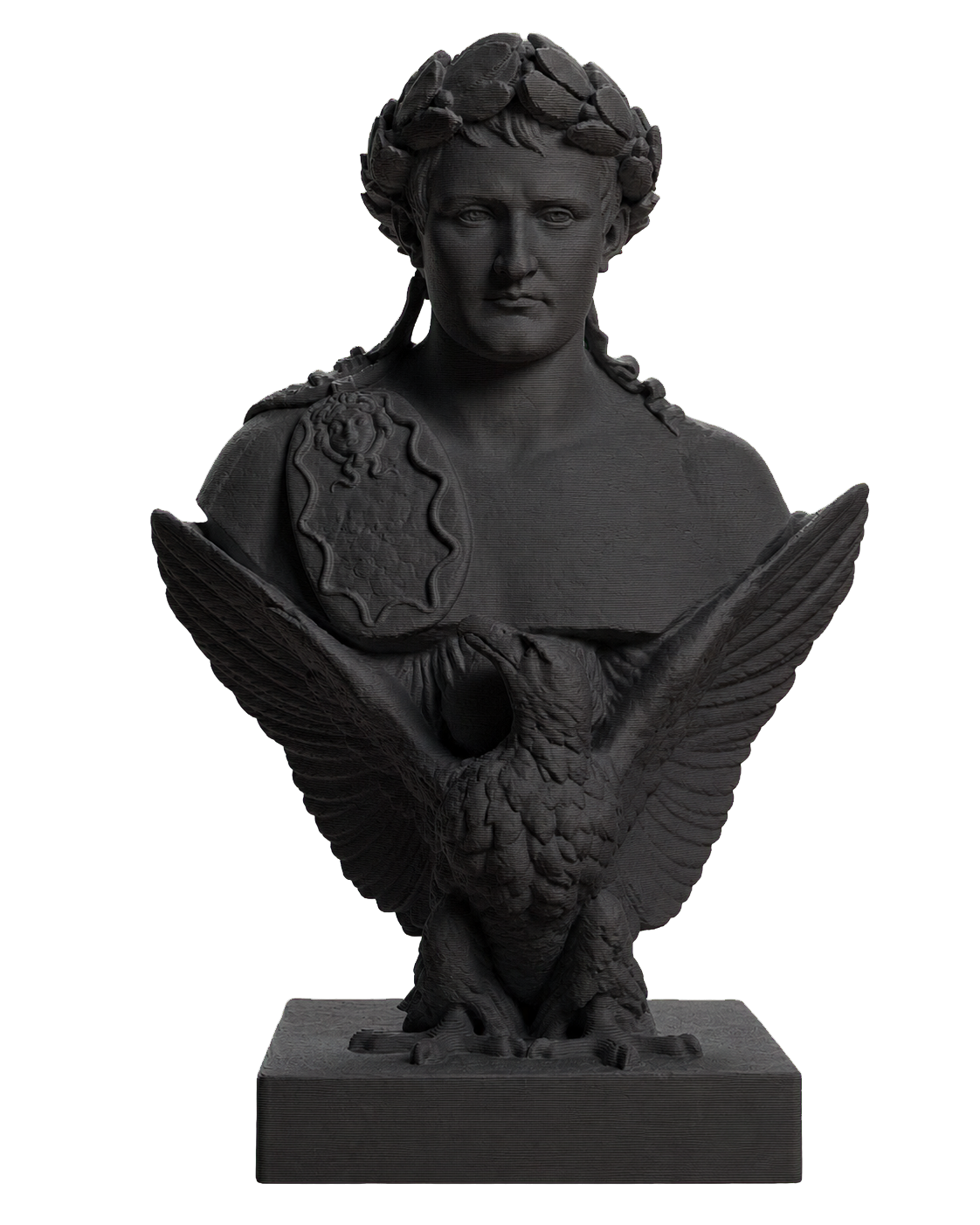 Napoleon Bonaparte Charcoal Black collectible bust