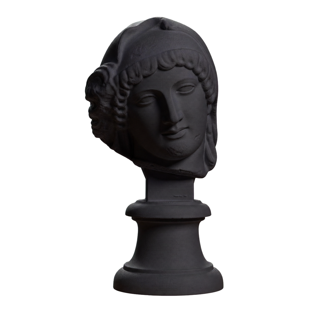 Head of the Mourning Penelope Charcoal Black collectible bust