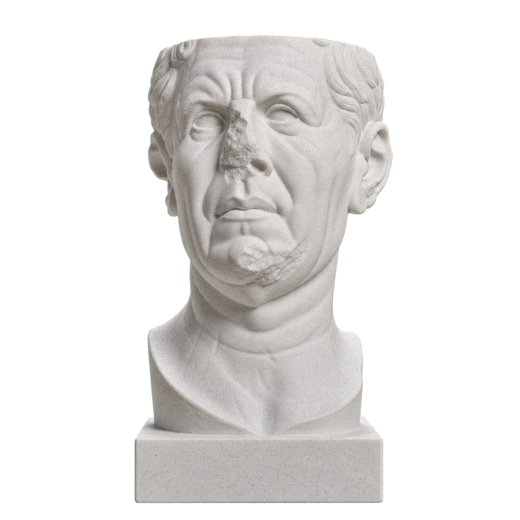 Portrait of a Roman the so-called 'Tivoli General' Marble Stone collectible bust